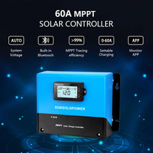 Load image into Gallery viewer, 60 Amp MPPT Solar Charge Controller