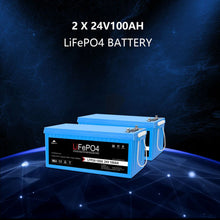 Load image into Gallery viewer, Solar Kit 3000W 24V Inverter 120V output Lithium Battery 800 Watt Solar Panel SGKT-3PRO