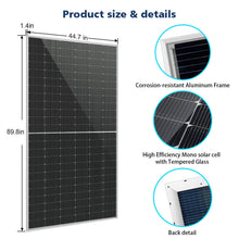 Load image into Gallery viewer, 560 Watt Bifacial PERC Solar Panel