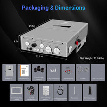 Load image into Gallery viewer, High Voltage 11.4KW Hybrid Split Phase Inverter with APS Transmitter SG11.4KHB-HV