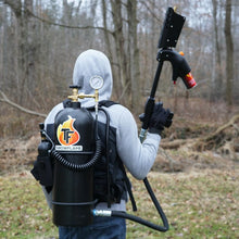 Load image into Gallery viewer, XL18 High-Power Flamethrower System: 110ft Range, Napalm Ready, Lifetime Warranty