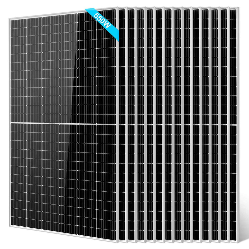 450/ 550 Watt Monocrystalline PERC Solar Panel UL 61730 CEC Listed