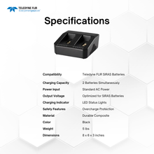 Load image into Gallery viewer, Teledyne FLIR SIRAS Dual Battery Charger for Drone Flights