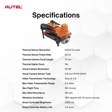 Load image into Gallery viewer, Autel EVO II Dual 640T Thermal Drone V3: Precision Imaging, Smart Control