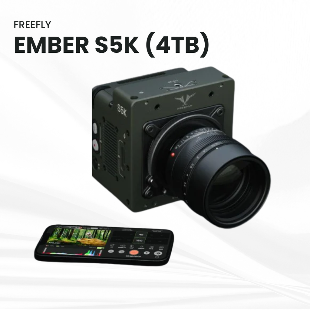 FreeFly Ember S5K High-Speed Cinema Camera with 4TB SSD, 5K 600fps, ProRes