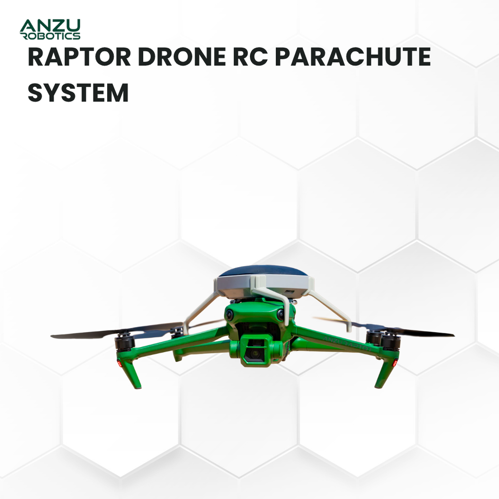 ParaZero SafeAir Anzu Raptor Drone RC Parachute System ASTM F3322-22 Certified