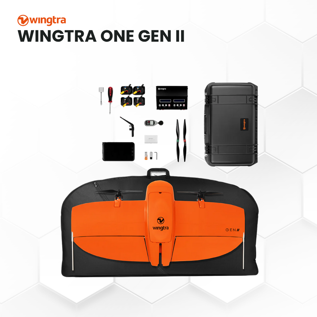 Wingtra One Gen II Advanced Mapping Drone Base Kit for Surveying
