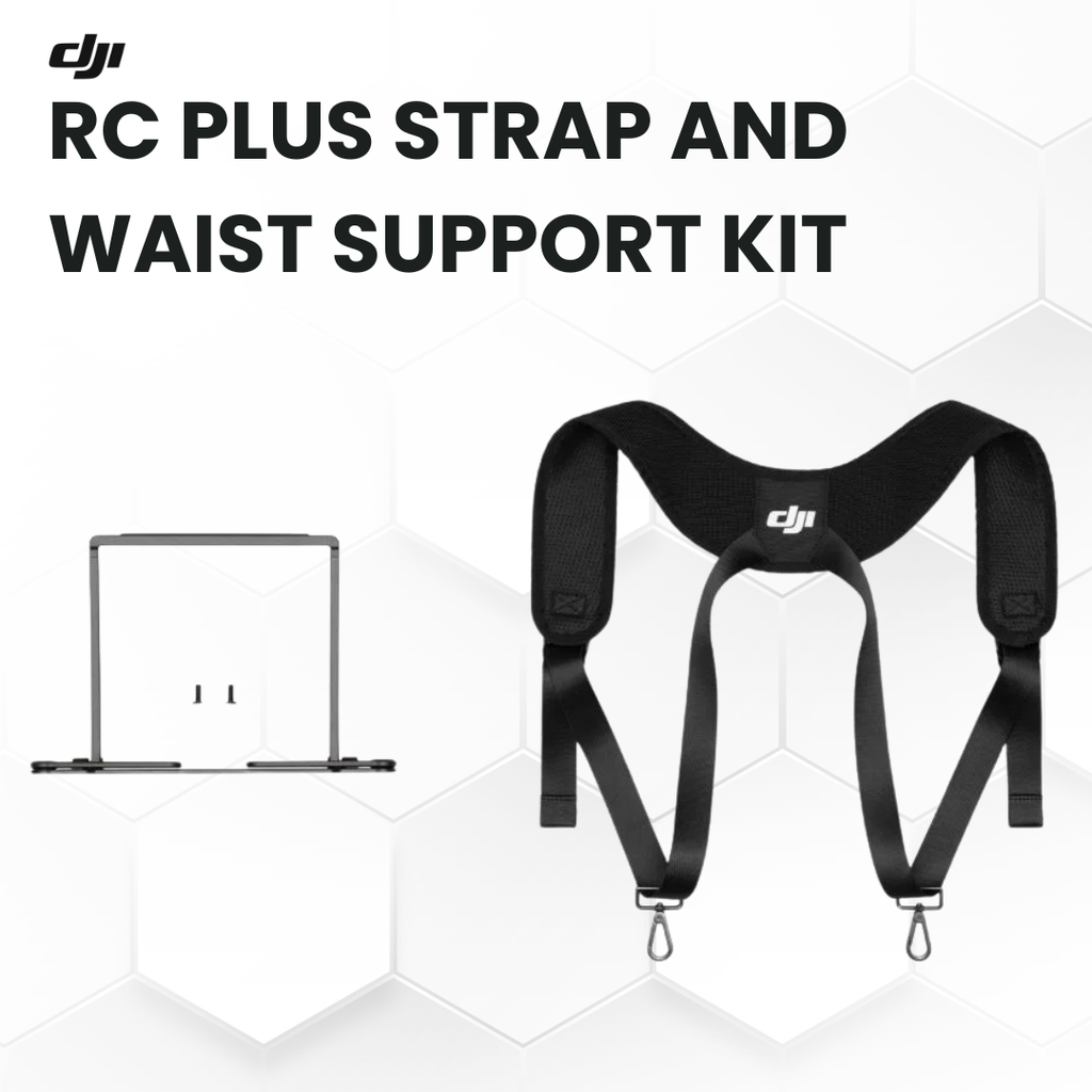 DJI RC Plus Remote Controller Strap and Waist Support Kit for Drones