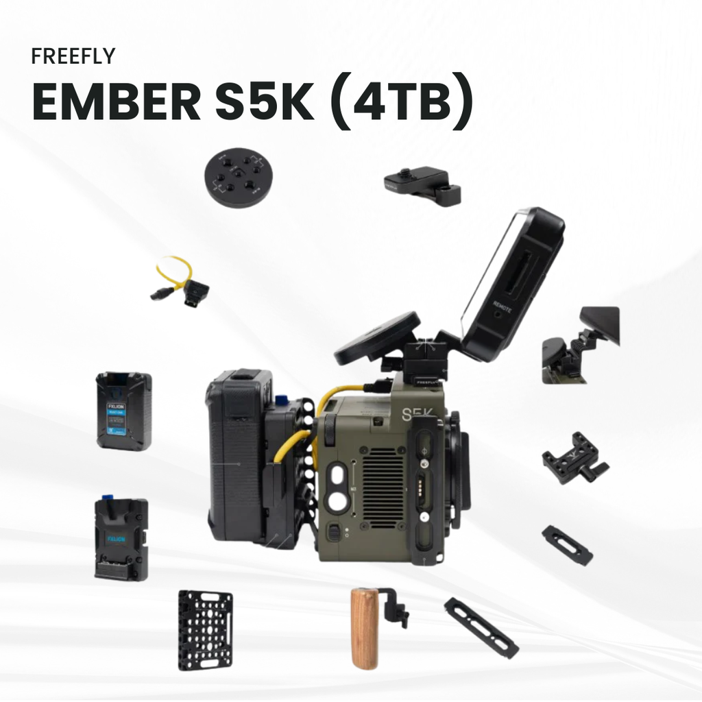 FreeFly Ember S5K High-Speed Cinema Camera with 4TB SSD, 5K 600fps, ProRes