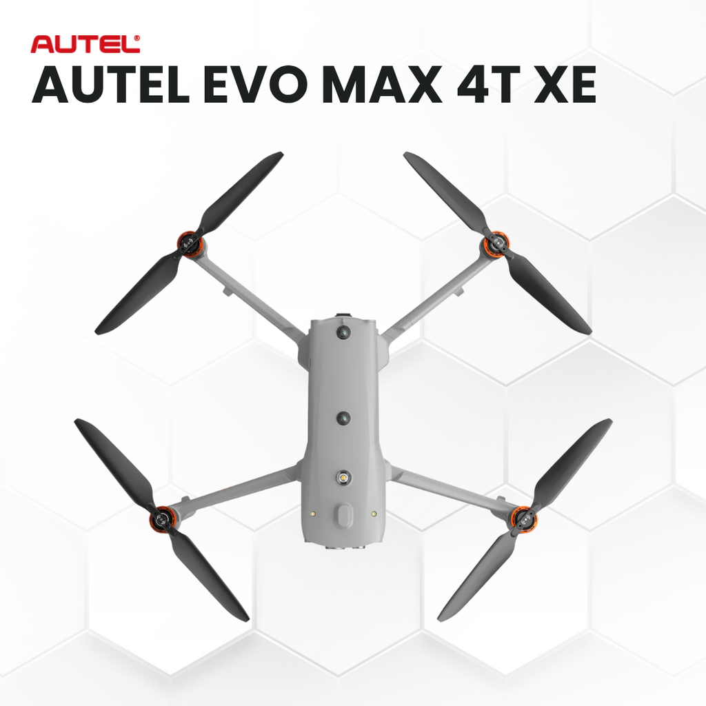 Autel EVO MAX 4T XE Industrial Drone Bundle: Thermal, 4K Zoom, Autonomous Flight, IP43
