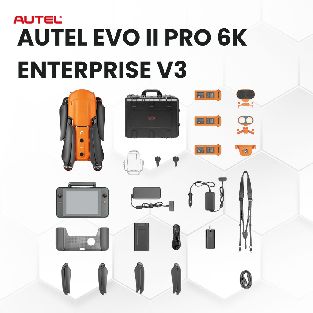Autel EVO II Pro 6K Enterprise V3 Drone Bundle with Smart Controller