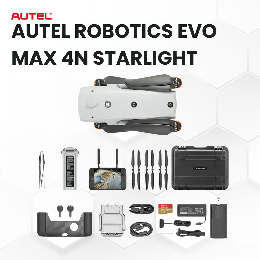 Autel Robotics EVO MAX 4N Starlight Thermal Camera Enterprise Drone Bundle