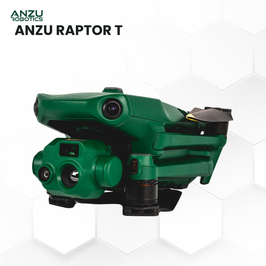 Anzu Raptor T with RTK Module, Speaker and Charging Hub + 1-year Care Protection