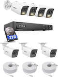 ANNKE H1200 12MP UHD PoE Security Camera System with Smart AI Detection