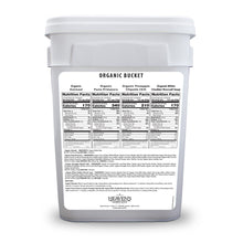 Load image into Gallery viewer, Organic Meal Bucket - 3 Pack -  Emergency Food Survival Kit
