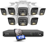 ANNKE 12MP PoE Security System: 16-Channel NVR, AI, Color Night Vision