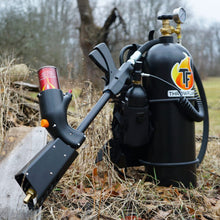 Load image into Gallery viewer, XL18 High-Power Flamethrower System: 110ft Range, Napalm Ready, Lifetime Warranty