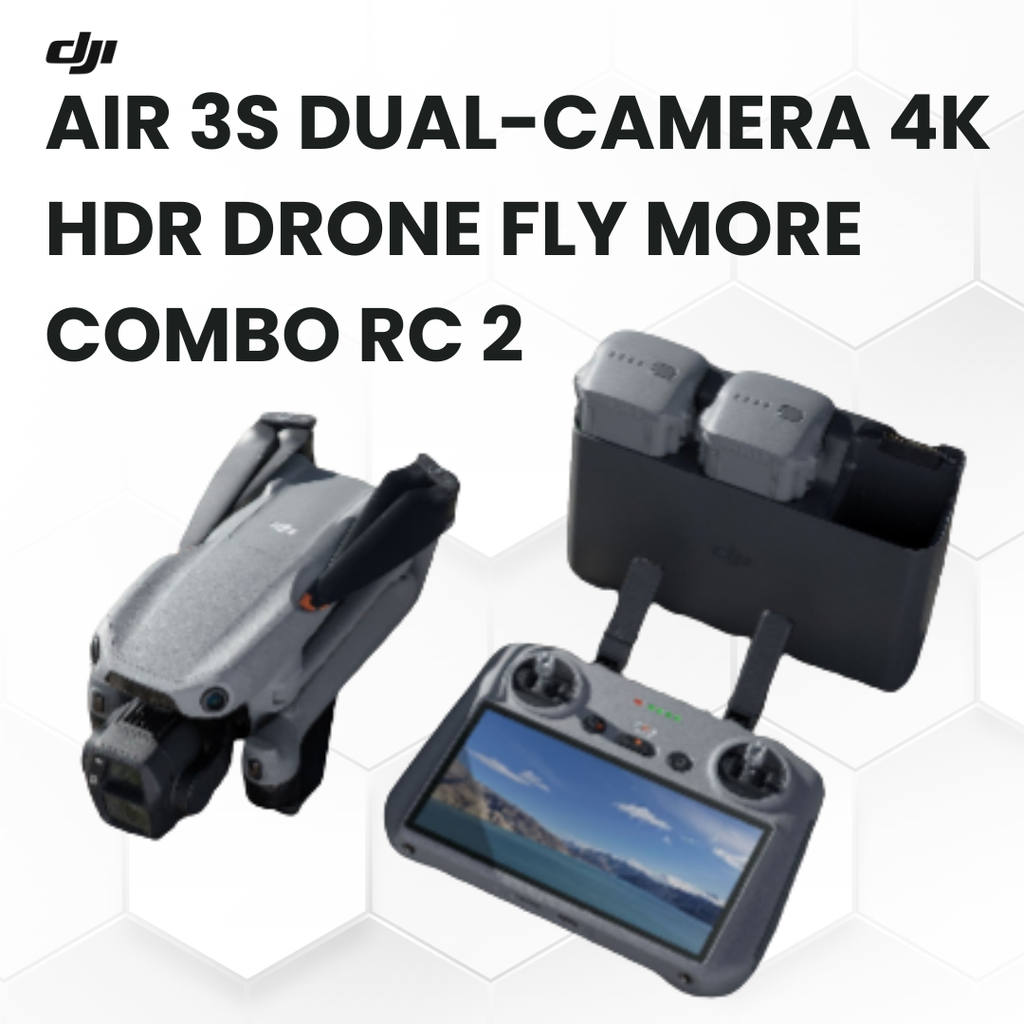 DJI Air 3S Dual-Camera Drone Fly More Combo
