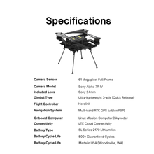 Load image into Gallery viewer, Freefly Astro Map Drone Kit: Sony a7R IV Camera, RTK GPS, Precision Mapping