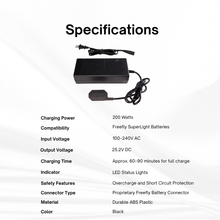 Load image into Gallery viewer, Freefly SL8 SuperLight Battery Fast Charger - 200W Power for Drones