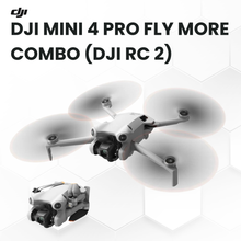 Load image into Gallery viewer, DJI Mini 4 Pro Fly More Combo: RC 2 Drone, 3 Batteries, Shoulder Bag