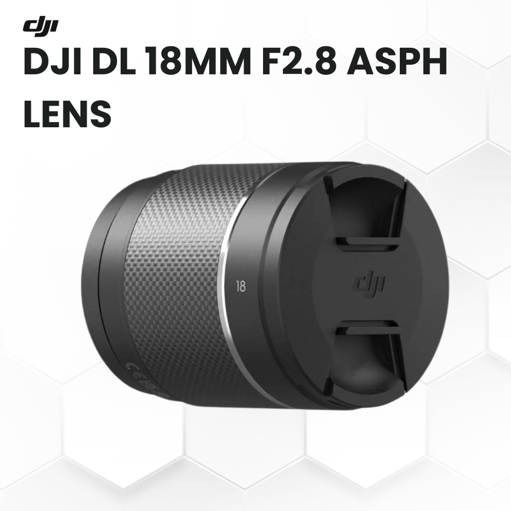 DJI DL 18mm F2.8 ASPH Full-Frame Lens for Inspire 3 8K Aerial Cinematography
