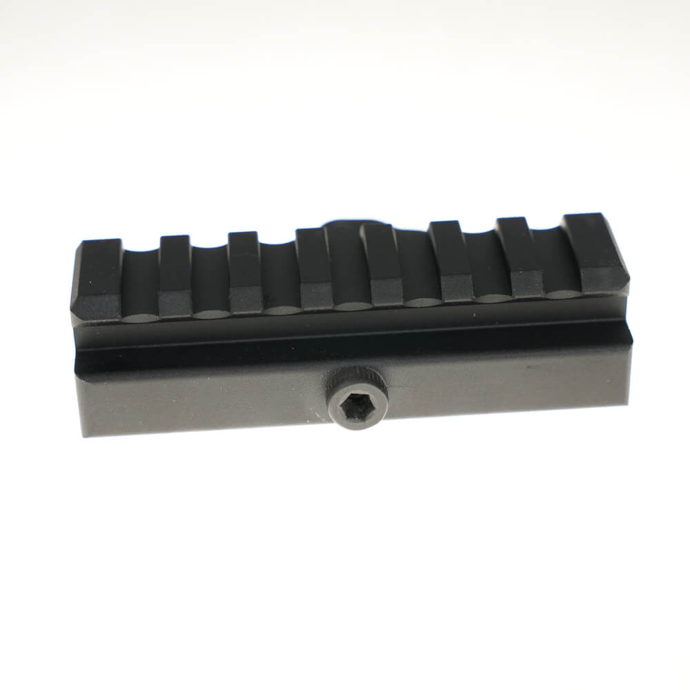 Durable 7-Slot Aluminum Quick-Detach Picatinny Rail Mount for ARC Flamethrower