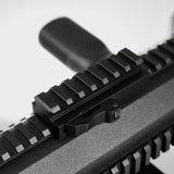 Durable 7-Slot Aluminum Quick-Detach Picatinny Rail Mount for ARC Flamethrower