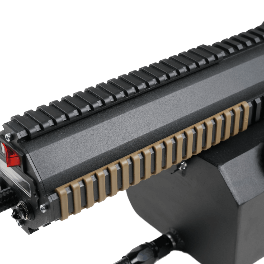 Durable ARC Flamethrower Picatinny Rail Covers (4-Pack) - Enhanced Grip & Protection