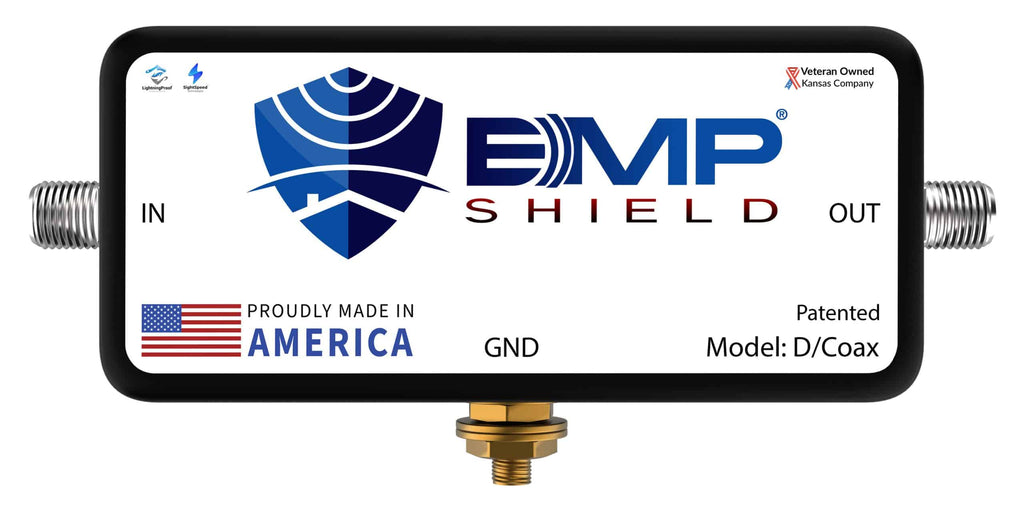 Advanced Coax EMP Shield for Internet Protection - Lightning & Surge Safeguard