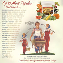 Load image into Gallery viewer, Heirloom Max Seed Kit - 39 Varieties | Premium Survival Seeds