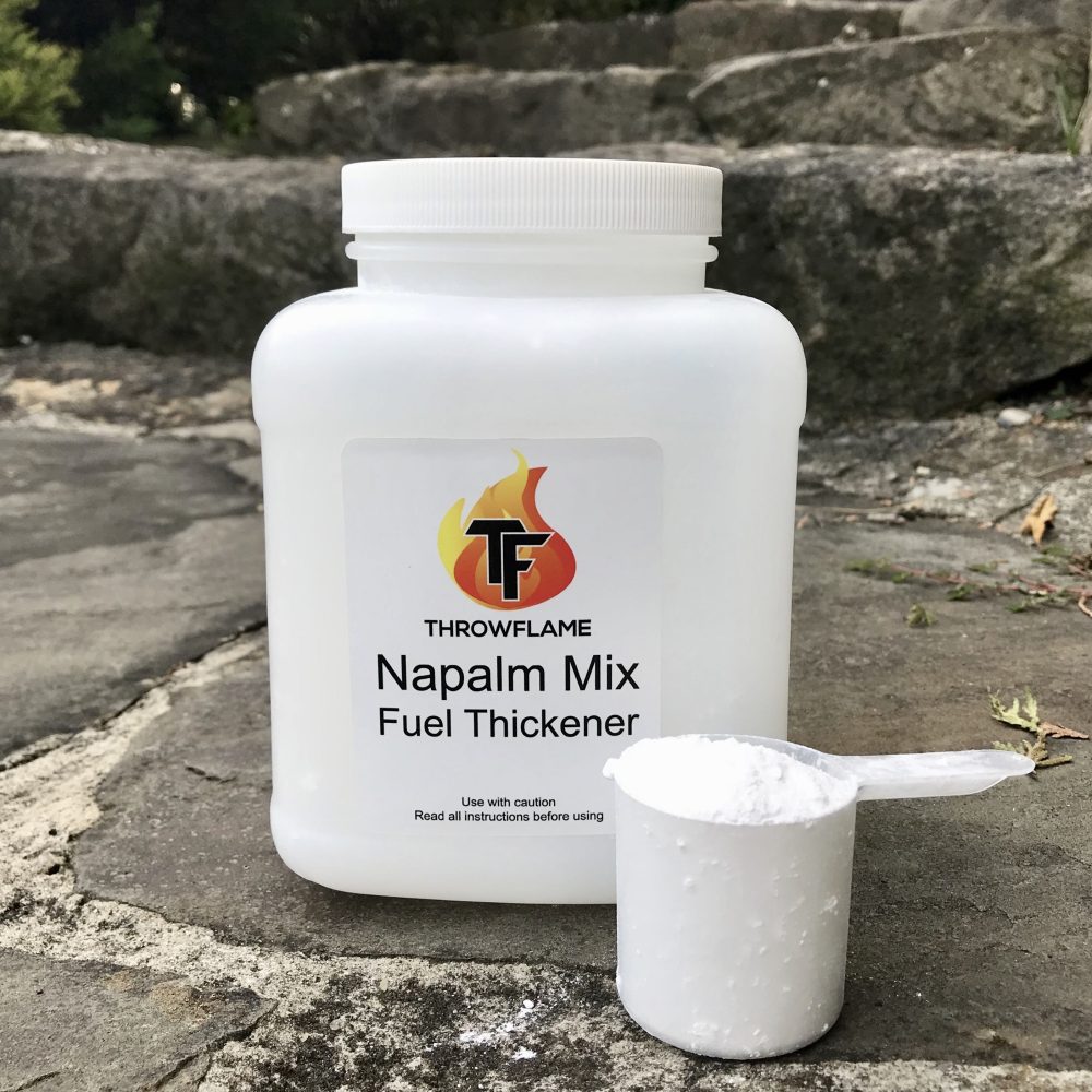 Premium Non-Toxic Fuel Gelling Agent for Enhanced Flamethrower Range & Longer Burns