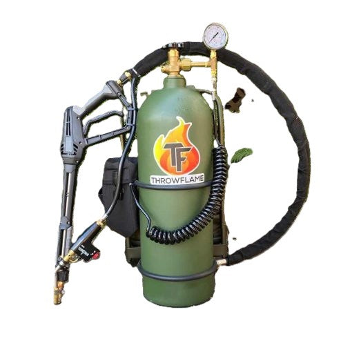 X15 High-Performance Backpack Flamethrower for Land Clearing & Pest Control
