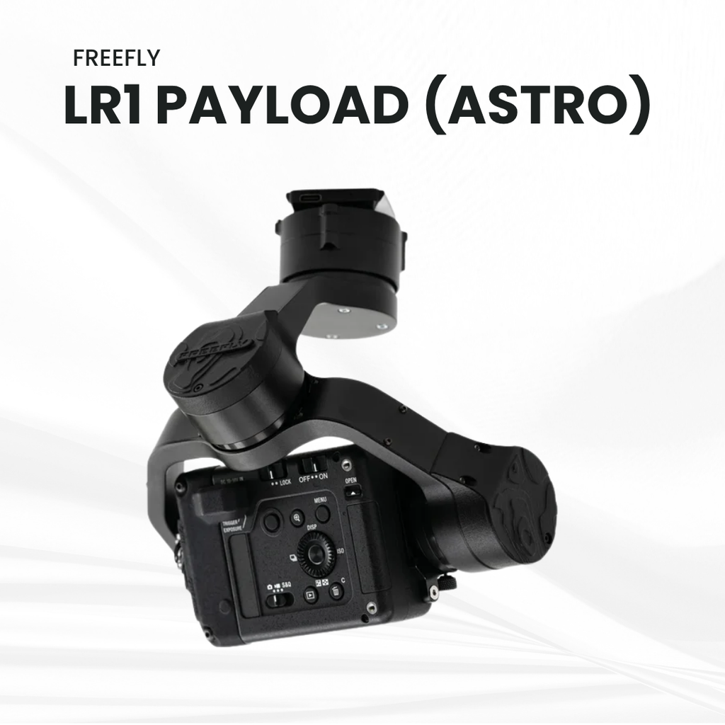 Freefly Astro LR1 61MP High-Resolution Mapping Camera Payload with 24mm Lens