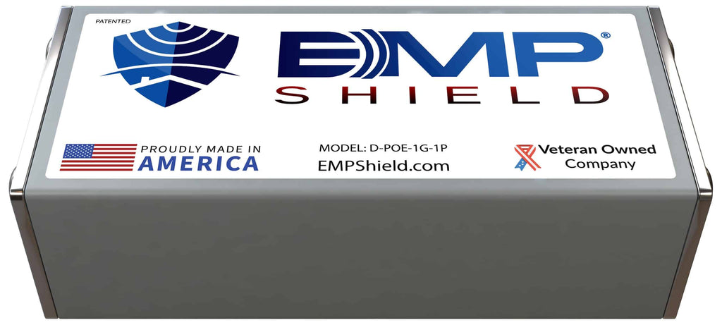 EMP Shield Ethernet Model Internet Protection Against EMP & Lightning Strikes