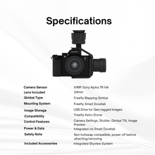 Load image into Gallery viewer, Freefly ASTRO High-Resolution Mapping Payload with Sony Alpha 7R IV Camera