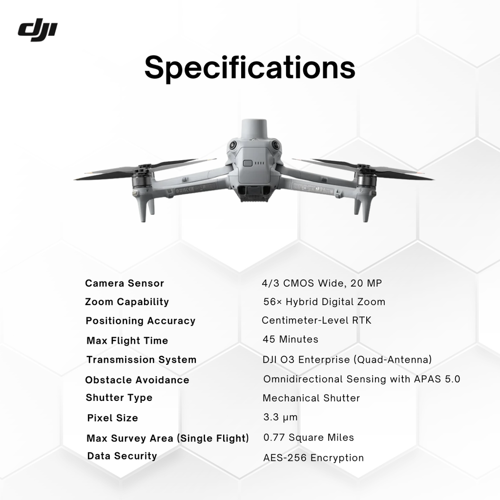 DJI Matrice 4T Thermal Enterprise Drone: Intelligent Multi-Sensor Compact Aerial Solution