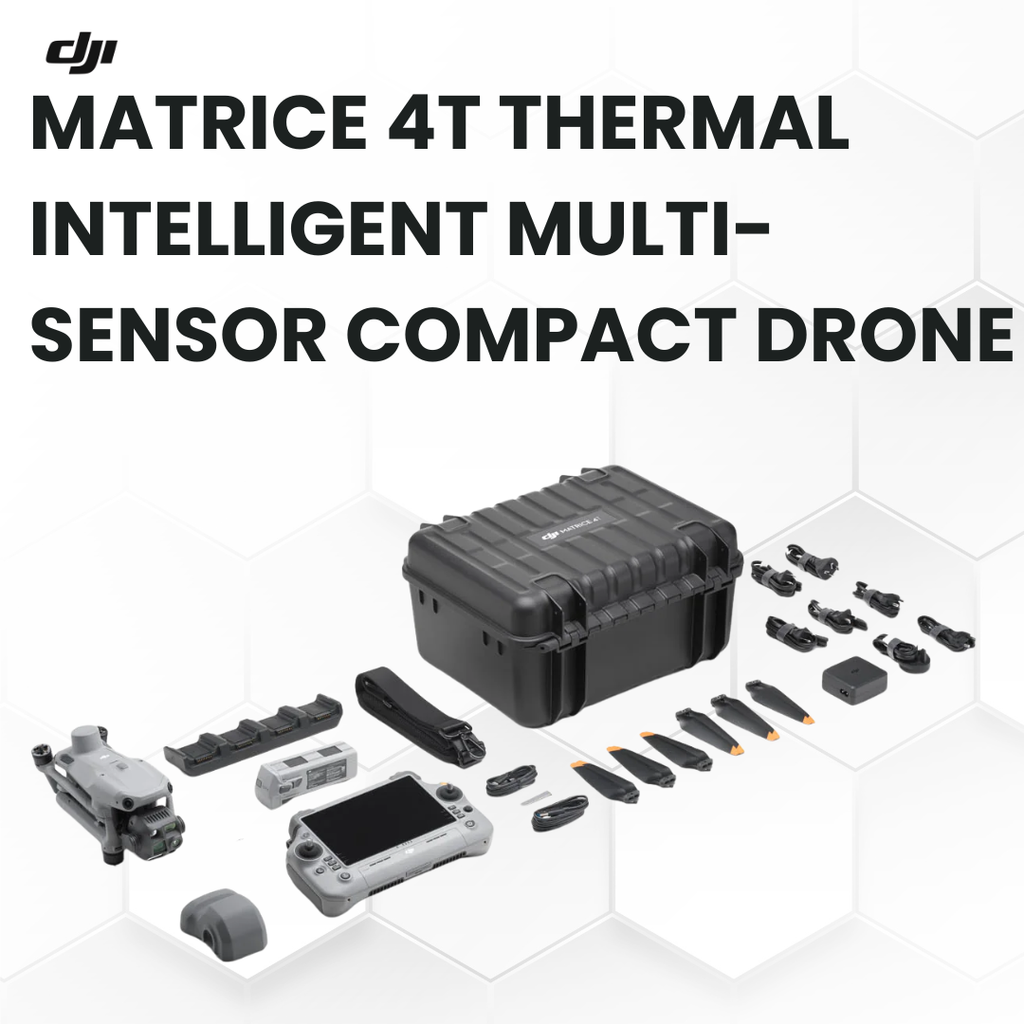 DJI Matrice 4T Thermal Enterprise Drone: Intelligent Multi-Sensor Compact Aerial Solution