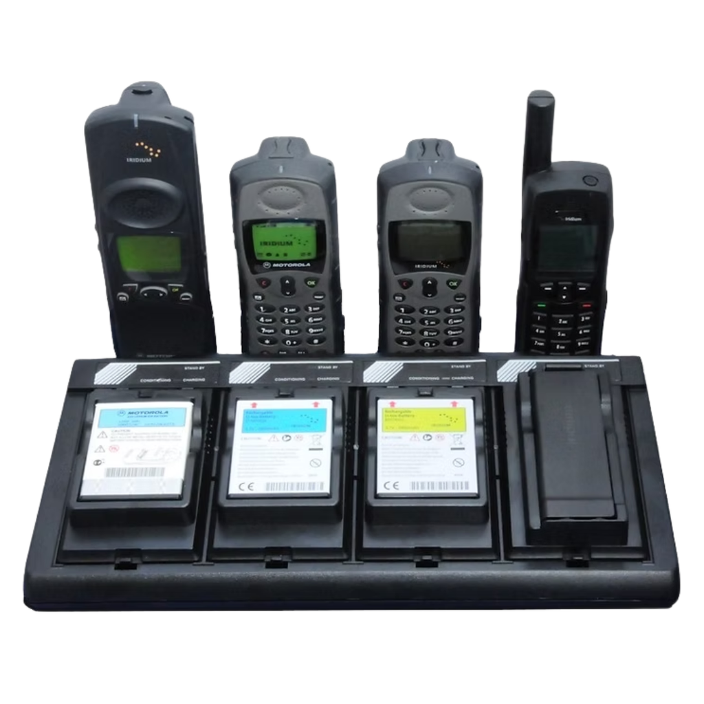 SatStation Four-Bay Battery Charger