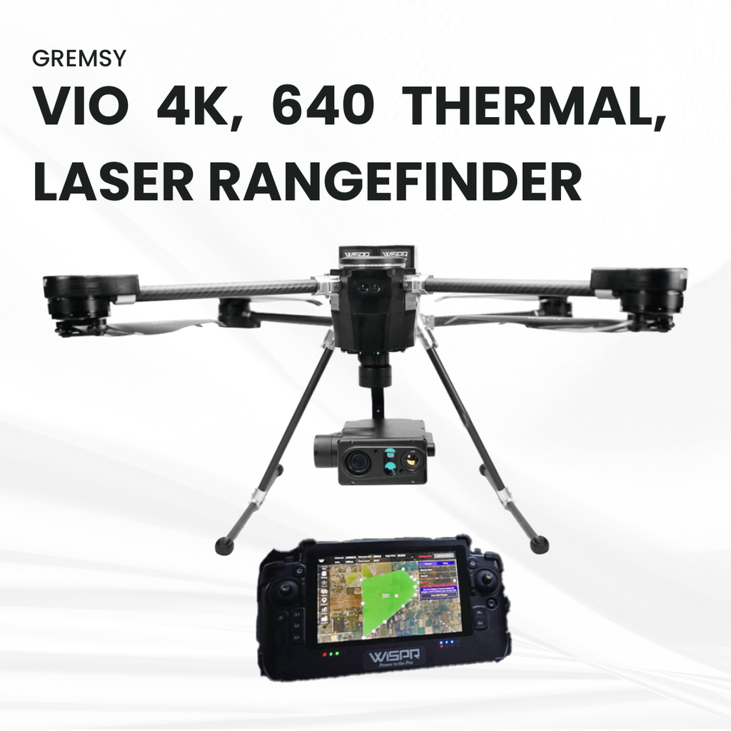 Gremsy VIO 4K, 640 Thermal, Laser Rangefinder - NDAA