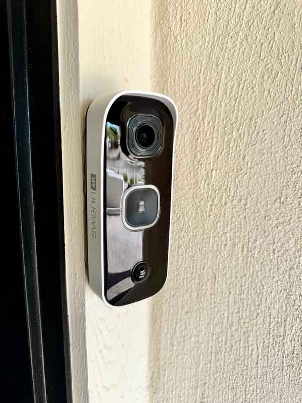 SwannBuddy4K Smart 4K UHD Wireless Video Doorbell with SwannShield AI Voice Assistant