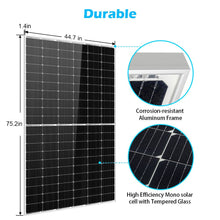 Load image into Gallery viewer, 450/ 550 Watt Monocrystalline PERC Solar Panel UL 61730 CEC Listed