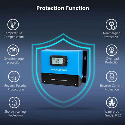 60 Amp MPPT Solar Charge Controller