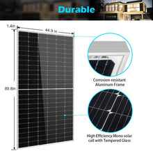Load image into Gallery viewer, 550W MONO PERC SOLAR PANEL FULL PALLET (32 PANELS) UL 61730 CEC Listed