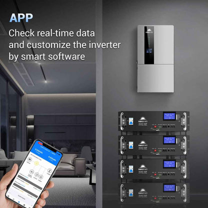 7.6KW Hybrid Inverter 48V Split Phase SGN7.6K1HB-48