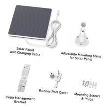 Load image into Gallery viewer, Swann SWIFI-SOLAR5 Weatherproof Solar Panel for Wire-Free Security Cameras