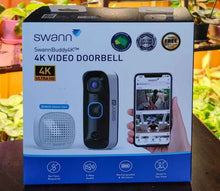 Load image into Gallery viewer, SwannBuddy4K Smart 4K UHD Wireless Video Doorbell with SwannShield AI Voice Assistant