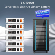 Load image into Gallery viewer, OFF GRID SOLAR KIT 20KW 48VDC 120V/240V LIFEPO4 30.72KWH LITHIUM BATTERY 32 X 450 WATTS SOLAR PANELS SGR-20K30E