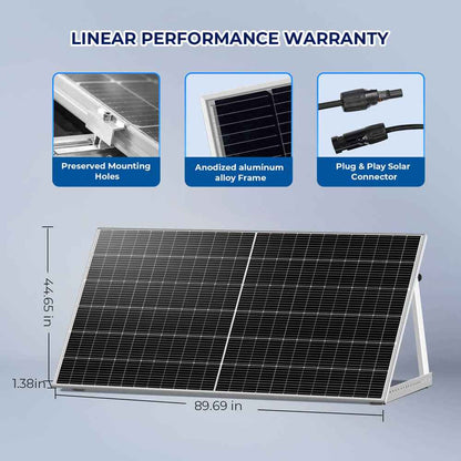 560W Bifacial PERC Solar Panel  | SGP-560-SBD UL61730