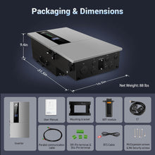 Load image into Gallery viewer, 7.6KW Hybrid Inverter 48V Split Phase SGN7.6K1HB-48